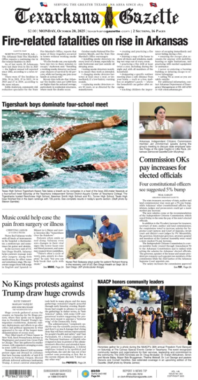 Cover of Texarkana Gazette
