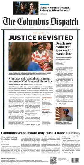 Cover of The Columbus Dispatch