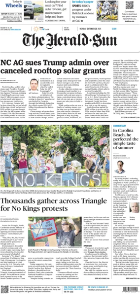 Cover of The Herald Sun