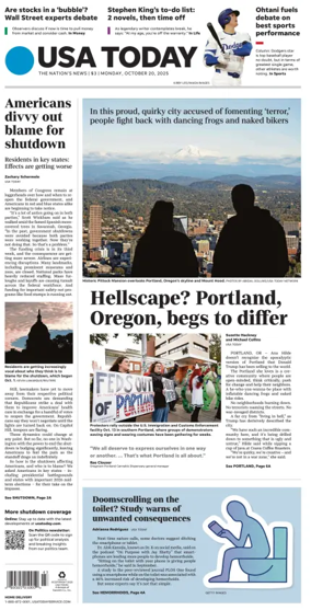 Cover of USA TODAY US Edition