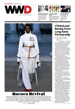 Cover of WWD Digital Daily