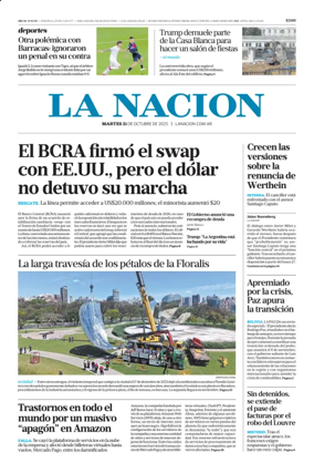 Cover of La Nacion