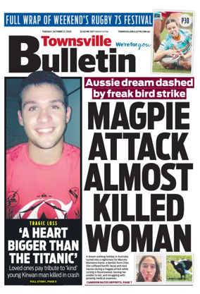 Cover of Townsville Bulletin