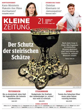 Cover of Kleine Zeitung Steiermark