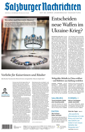 Cover of Salzburger Nachrichten