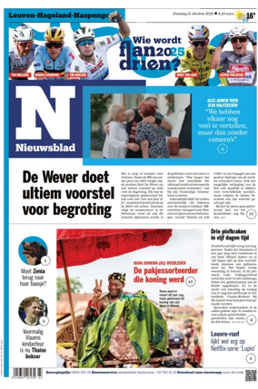 Cover of Het Nieuwsblad