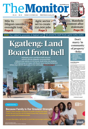 Cover of The Monitor