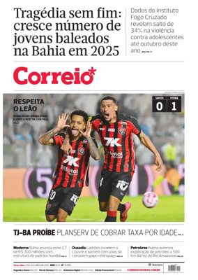 Cover of Correio da Bahia