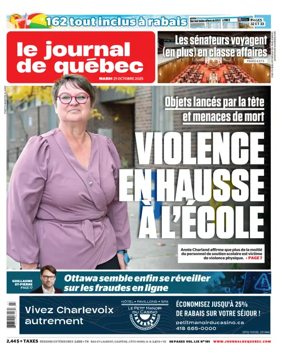 Cover of Le Journal de Quebec