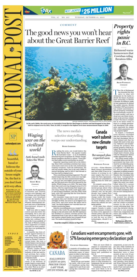 Cover of National Post - (Latest Edition)