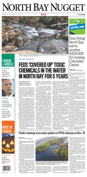Cover of North Bay Nugget