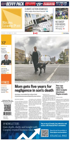 Cover of Regina Leader-Post
