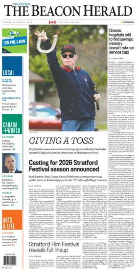 Cover of The Beacon Herald