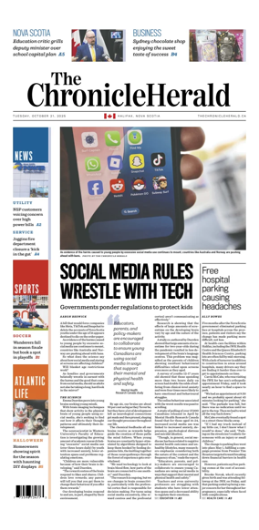 Cover of The Chronicle Herald (Provincial)