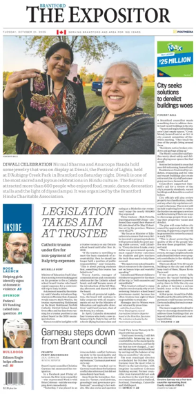 Cover of The Expositor (Brantford)