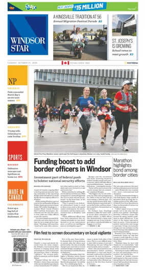Cover of Windsor Star