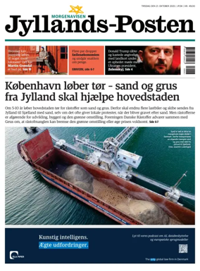 Cover of Jyllands-Posten