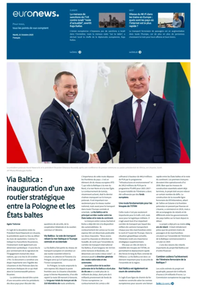 Cover of EuroNews (French Edition)