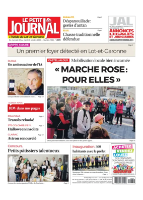 Cover of Le Petit Journal - L'hebdo du Lot-et-Garonne