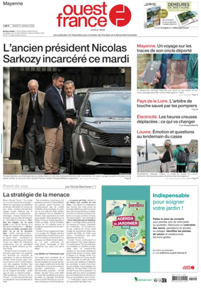 Cover of Ouest France (Laval)