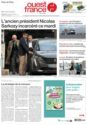 Cover of Ouest France (Pornic / Pays de Retz)