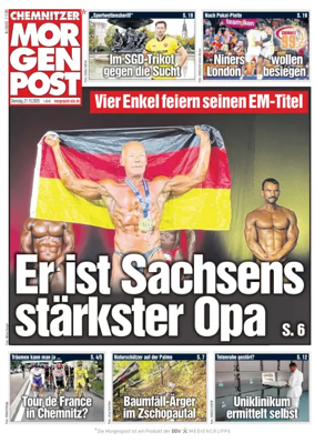 Cover of Chemnitzer Morgenpost
