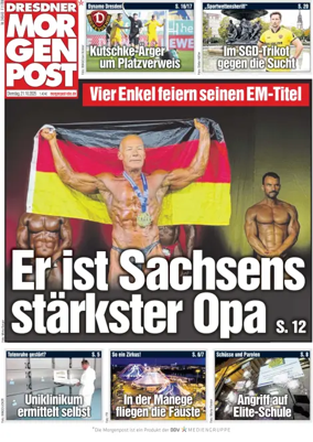 Cover of Dresdner Morgenpost