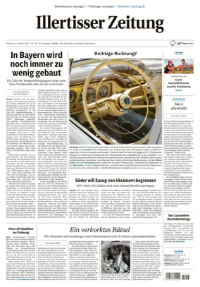 Cover of Illertisser Zeitung