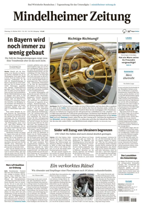 Cover of Mindelheimer Zeitung