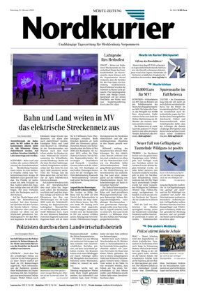 Cover of Müritz-Zeitung