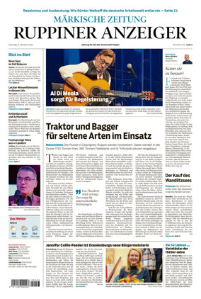 Cover of Ruppiner Anzeiger