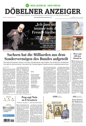 Cover of Sächsische Zeitung (Döbeln)