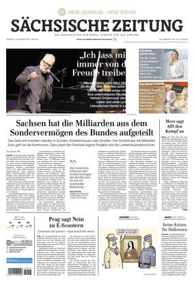 Cover of Sächsische Zeitung (Pirna Sebnitz)