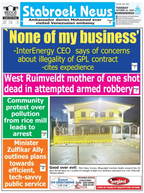 Cover of Stabroek News