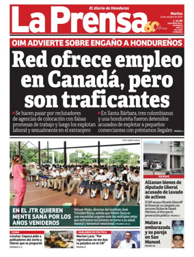 Cover of Diario La Prensa