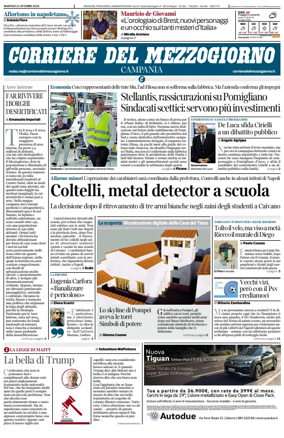 Cover of Corriere del Mezzogiorno (Campania)