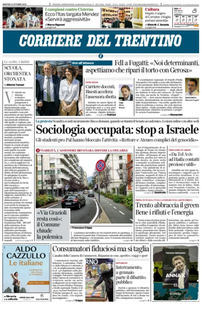 Cover of Corriere del Trentino