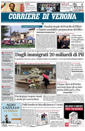 Cover of Corriere di Verona