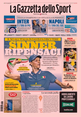 Cover of La Gazzetta dello Sport - Romana