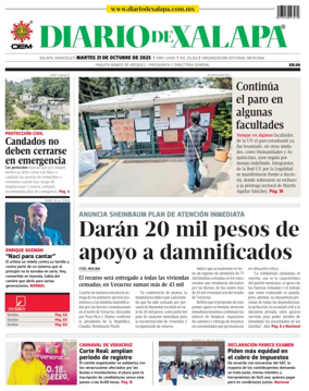Cover of Diario de Xalapa