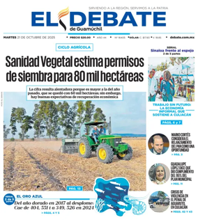 Cover of El Debate de Guamuchil