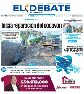 Cover of El Debate de Los Mochis