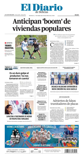 Cover of El Diario de Delicias