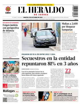 Cover of El Heraldo de Juarez