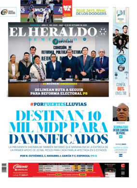 Cover of El Heraldo de Mexico