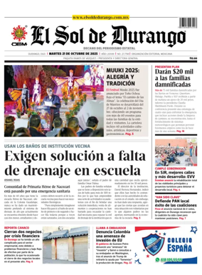 Cover of El Sol de Durango