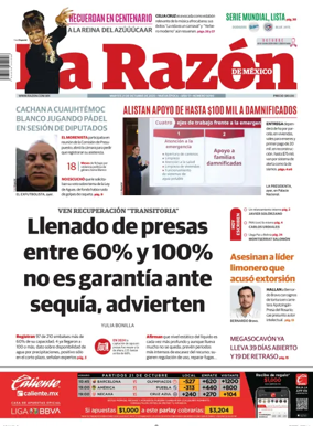 Cover of La Razón de México