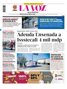 Cover of La Voz de la Frontera