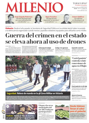 Cover of Milenio Tamaulipas