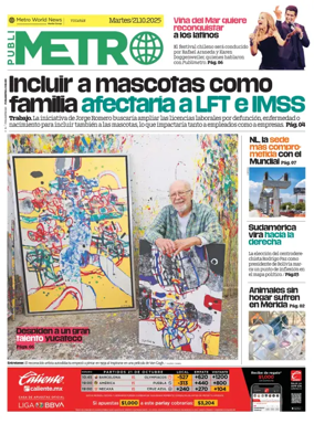 Cover of Publimetro Quintana Roo